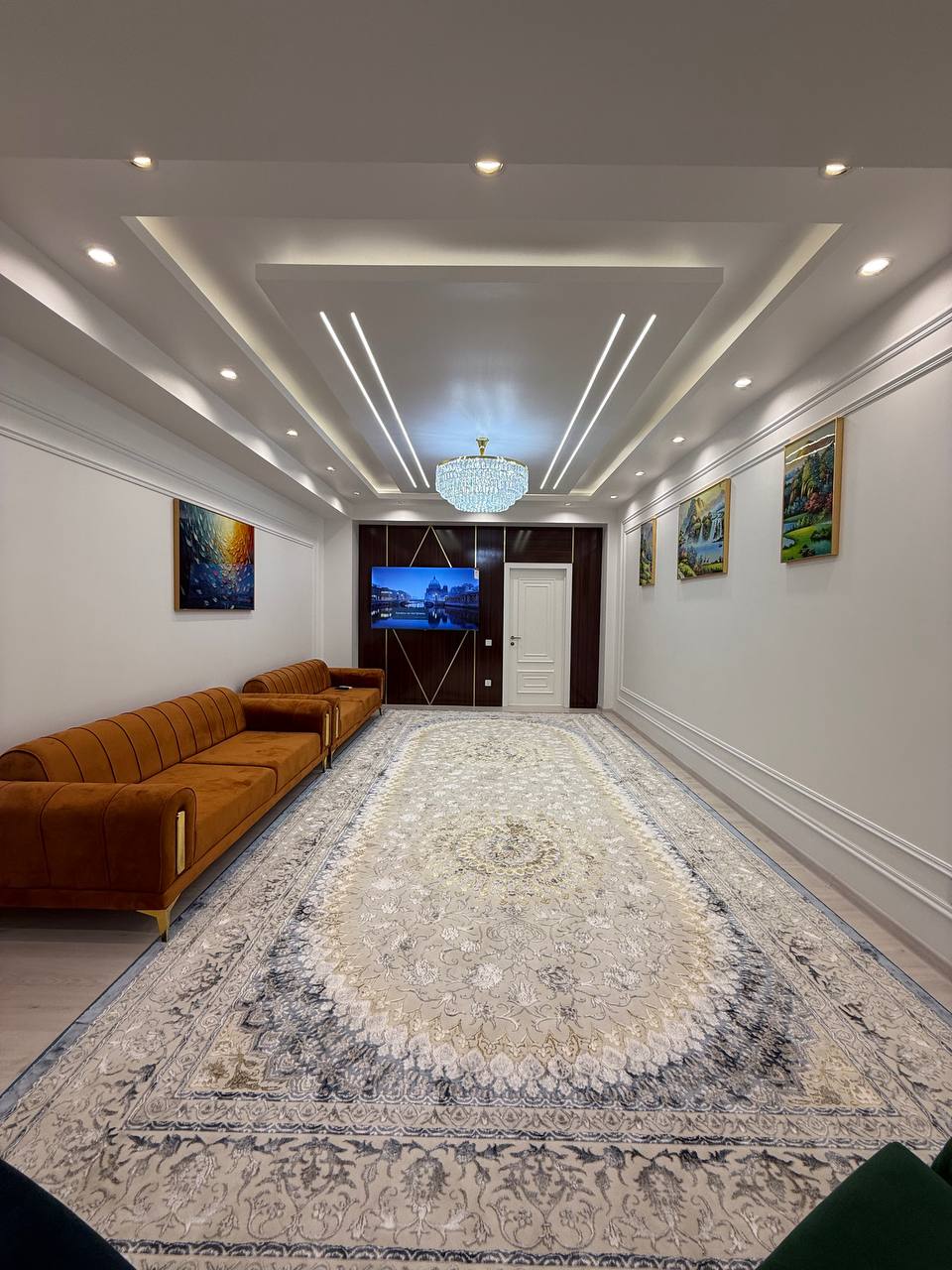 29 2-комнатная квартира, 105 м², рядом с парком А. Навои (Ашан) район р. Исмоили Сомони (Центр) Душанбе 1 комн фото 11