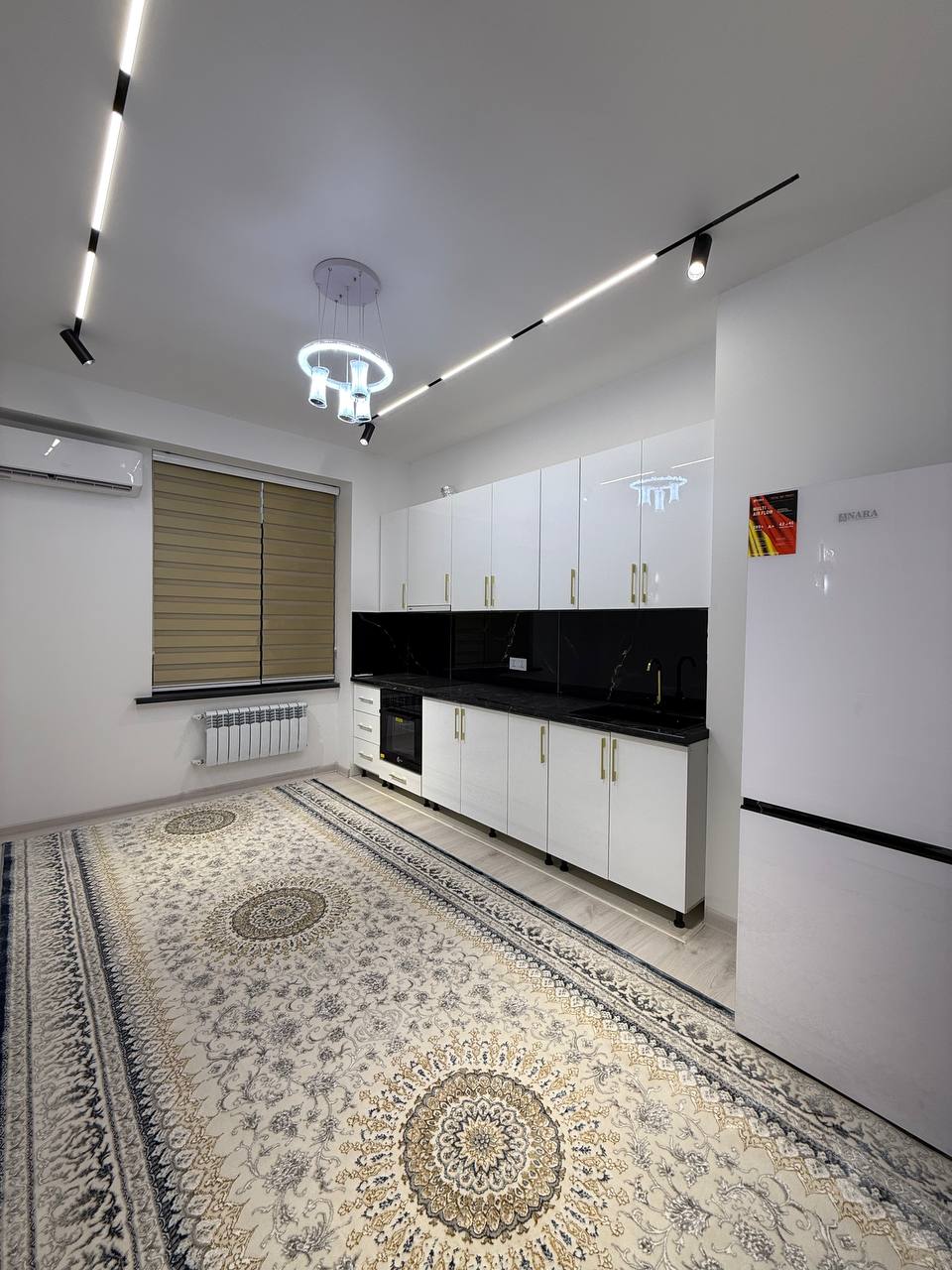 36 2-комнатная квартира, 105 м², рядом с парком А. Навои (Ашан) район р. Исмоили Сомони (Центр) Душанбе 1 комн фото 4